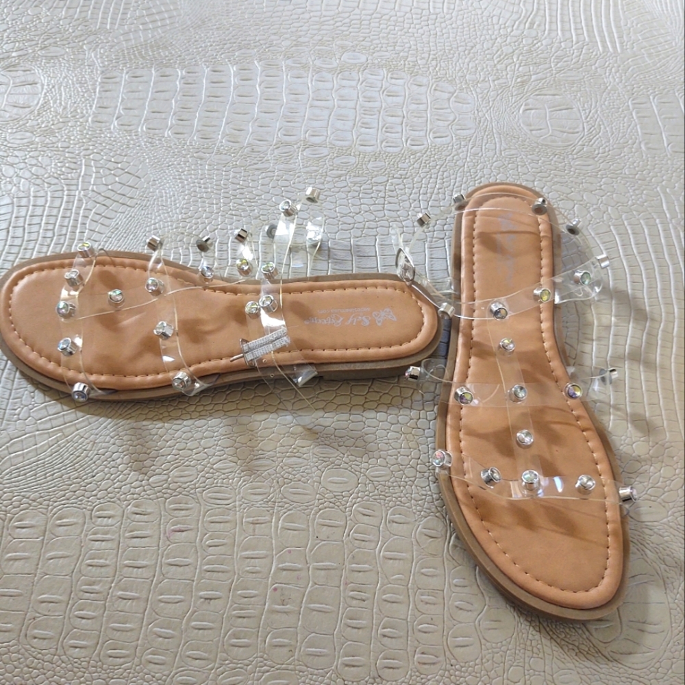 Girl's Rhinestone Sandal